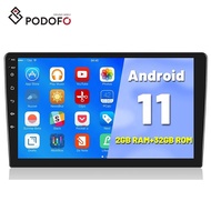 (US/EU/AU/UK Stock) Podofo 10.1'' Android 1+32/2+32 Car Radio Autoradio Double Din Car Stereo 2.5D T