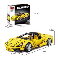Woma Toys C0902 CPSIA Assemble Tech-toy Racing Sport Car Building Blocks Set Vehicle Kit Toy Car