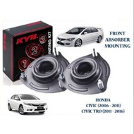 KYB HONDA FD CIVIC SNA , FB CIVIC TRO ABSORBER MOUNTING FRONT KYB NEW ORIGINAL KAYABA SUSPENSION