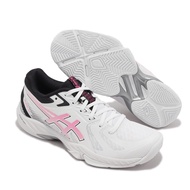 ASICS BLADE- FF WOMEN ( WHITE / HOT PINK ) BADMINTON SHOES KASUT SUKAN BADMINTON