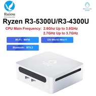 GenMachine Mini PC AMD Ryzen 3 5300U/4300U CPU 2.6GHz Up to 3.8GHz Windows 11Pro DDR4 16GB 512GB WiF