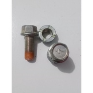 MERAH Bolts and nuts set. M12 X2.8cm. 17 nut key. m 12. 17 key. Price per set of bolts, one nut, one