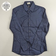 Kemeja Lengan Panjang Kemeja Pria Casual Kemeja Formal Kemeja SPAO M367 Second Branded Size S