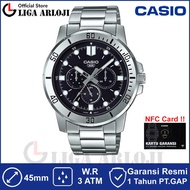 β JAM TANGAN PRIA ELEGAN | CASIO MTP-VD300D-1EUDF - JAM TANGAN PRIA - TALI STAINLESS - MTPVD300D | D