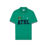 AIIZ (เอ ทู แซด) - เสื้อโปโลผู้ชาย ผ้าคอตตอน สแปนเด็กซ์ ปักตราสัญลักษณ์ Men's Embroidery Stretch Polo Shirts