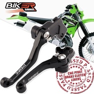 Pivot Brake And Clutch Levers CNC For KAWASAKI KDX 200R 220R 250 Moto Dirt Bike Accessories Motocros