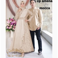 BAJU COUPLE KONDANGAN MEWAH / SET COUPLE PESTA / CP AMENA - FC/ BAJU