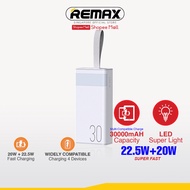 [Remax Energy]  RPP-320 30000mAH Chinen Series 20W+22.5W Outdoor Large Capacity Power Bank with LED 