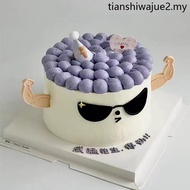 Cool Dog Mold Cutting Mold Glasses diy Baking Fondant Sunglasses Mold Cake Puppy Cake Influencer Des