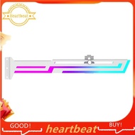 Hot-Sale ARGB GPU Support Bracket Adjustable Height Horizontal GPU Brace AURA SYNC