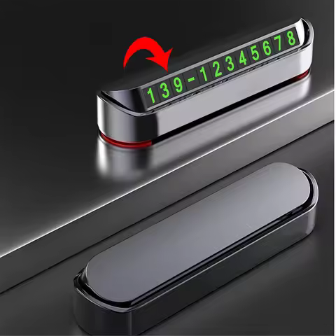 1pcs Car model number plate for Toyota Avensis Rav4 Audi Q5 A6 Renault Captur Skoda Yeti Ford Mondeo