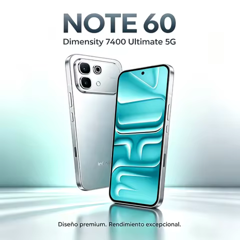Infinix Note 60 6.78-inch AMOLED 1.5K 144Hz Display, Ai 5G Dual SIM Smartphone, 8GB RAM + 8GB Extend