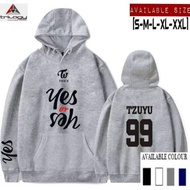 HOODIE KPOP T TWICE YES OR YES TZUYU 99-DAHYUN 98 NAMESET MEMBER TWICE (READY SIZE S-XXL)