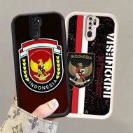 HK-59 Indonesia logo Shockproof Casing for Black and White Silicone OPPO Reno 8T F11 2F A9 2Z A5 202