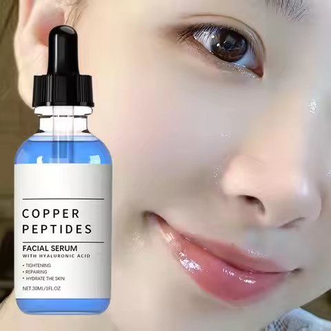 Copper Titanium Essence Hyaluronic Acid Serum Skin Barrier Repair For Sensitive Dry Moisturizing Bri