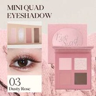 JOOCYEE มินิควอดอายแชโดว์พาเลท, มีเม็ดสี, ติดทนนาน, แต่งหน้าทุกวัน, โทนสีกลาง, คอนทัวร์, ลุคแต่งหน้า