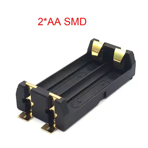 2AA Battery Box SMT SMD 2*AA Battery Holder AA Battery Box 14500 Battery Box 3V