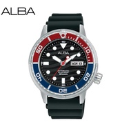 Alba Watch AL4349X Men Automatic Silicone Strap / Men Watch / Jam Alba / Jam Tangan Lelaki / Watch