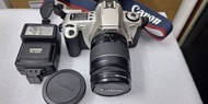 新手入門 Canon EOS 300 菲林相機355g 連鏡頭連閃燈