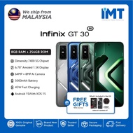 Infinix GT 30 5G Smartphone | MediaTek Dimensity 7300 | 6.78" AMOLED Display | 64MP Dual Camera