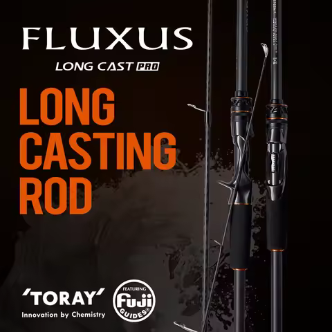 CYLIUS FLUXUS Utralight Longcast Inshore Sea Fishing Rods Spinning Casting Rod FUJI Guide 30T Toray 