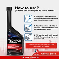 (NO COD / READY STOCK) CALTEX TECHRON CONCENTRATE PLUS (FUEL SYSTEM CLEANER) 355ML