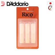 D'Addario WoodWinds Rico RLA0330 Baritone Saxophone Reeds [Strength: 3.0] Pack of 3 [Genuine Domesti