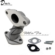 PZ19 19MM Carburator Intake Pipe Manifold with Gasket Screw Kit For 50 70 90 110 125cc Pit Dirt Bike