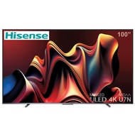 HISENSEทีวี 100U7N สมาร์ททีวี 100 นิ้ว 4K ULED Mini-LED รุ่น 100U7N ปี 2024