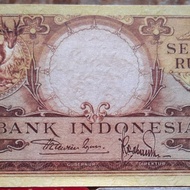 uang kertas 10 rupiah kancil repro ada watermark