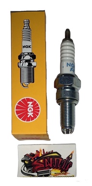 หัวเทียน (2เขี้ยว) CBR250/CBR150-ไอ/NINJA250 NGK(CR8EK)