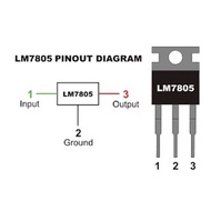 LM7805 Voltage Regulator ORI