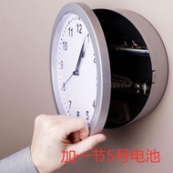 Jewelry Clock Safe Creative Hidden Money Wall Clock Safe Hidden Decoration Money Saving Safe Storage