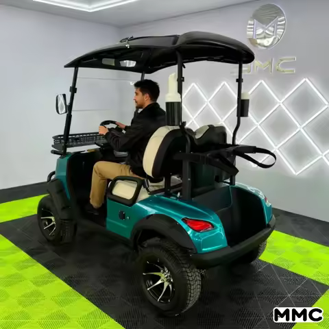 MMC Professional Custom Electric 4WD Golf Cart, 60V 7000W, 2/4/6/8 Seats, 63 km/h Powerful Multi-fun