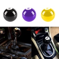 Car Modification Accessories Universal Black 8 Ball Gear Knob Short Shifter Knob for Mostly Car Acry
