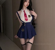 香港仓直发｜纯欲学院风JK制服套装 禁欲系百褶裙情趣内衣 显白显瘦爆款女装（S-XXL码）