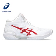 ASICS Unisex GELHOOP V15 Basketball Shoes in White/Classic Red