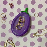 茄子蛋蛋飾品盤