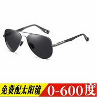 spek mata spek mata silau Polarized Toad Glasses Myopia Configurable Degree Sunglasses Male ins Supe