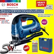 COMBO Bosch Jigsaw GST90BE Professional with 5x Bosch Different Jigsaw Blade GST 90BE GST 90 BE