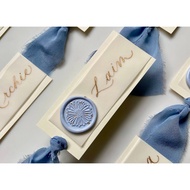 (CFR) Daisy (Soft Lilac With Gold Foil) - 1 Pcs Instant Wax Seal Coin Ready to Use HS21 DIY wax seal