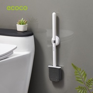 ECOCO Flat Magnetic Toilet Brush - Magnetic Toilet Brush for Bathroom Toilet Silicon