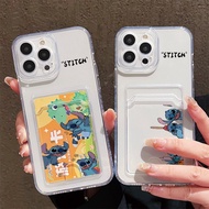 Card Slot Bag Holder Phone Case for Realme 9i 14X 12 Lite Note 60 60X 50 C75 C67 C65 C63 C61 C55 C53