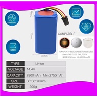 Replacement battery Haier robot TAB-T360W TAB-T510S JD3G0W T321PLUS X300G J3000 TOMEFON TF-880S TCN8