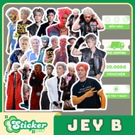 Set of 50 stickers JEY B Nguyen Hoang Bach Anh Trai Say Hi season 2, beautiful, waterproof for study