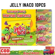 Jelly Inaco - Jelly Boi - Jeli inaco - Jelly camilan anak-anak - Inaco Jelly Rentengan - Camilan jel