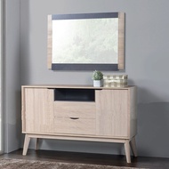 Side Board Mirror / Cermin Ruang Tamu / Mirror Frame L1200 X W30 X H700 mm