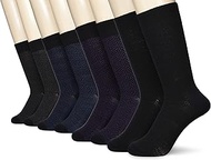 Iyashi Men's Healing Feet, Negative Ion Treatment, Loose Mouth Rubber, Set of 4 Pairs X2P (8 Pairs),