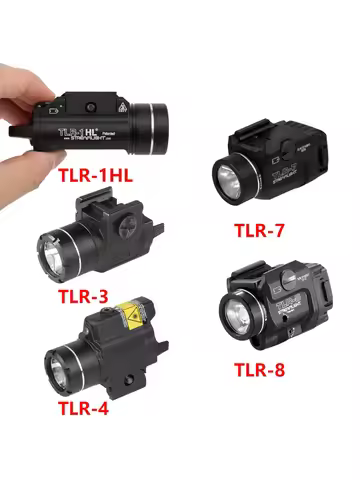 TLR-1 TLR-1HL TLR-3 TLR-4 TLR-7 TLR-8 TLR Tactical Weapons Scout Light Pistol Gun Flashlight Hunting
