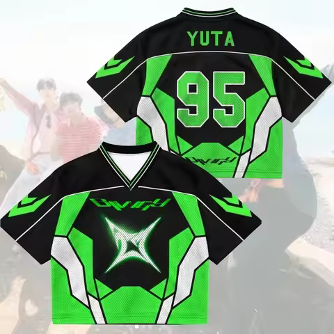 2026 Kpop NCT 127 Blingy Album Come Back Mixed Mesh Jersey Gift For fans TAEYONG Fans Men's Women Co
